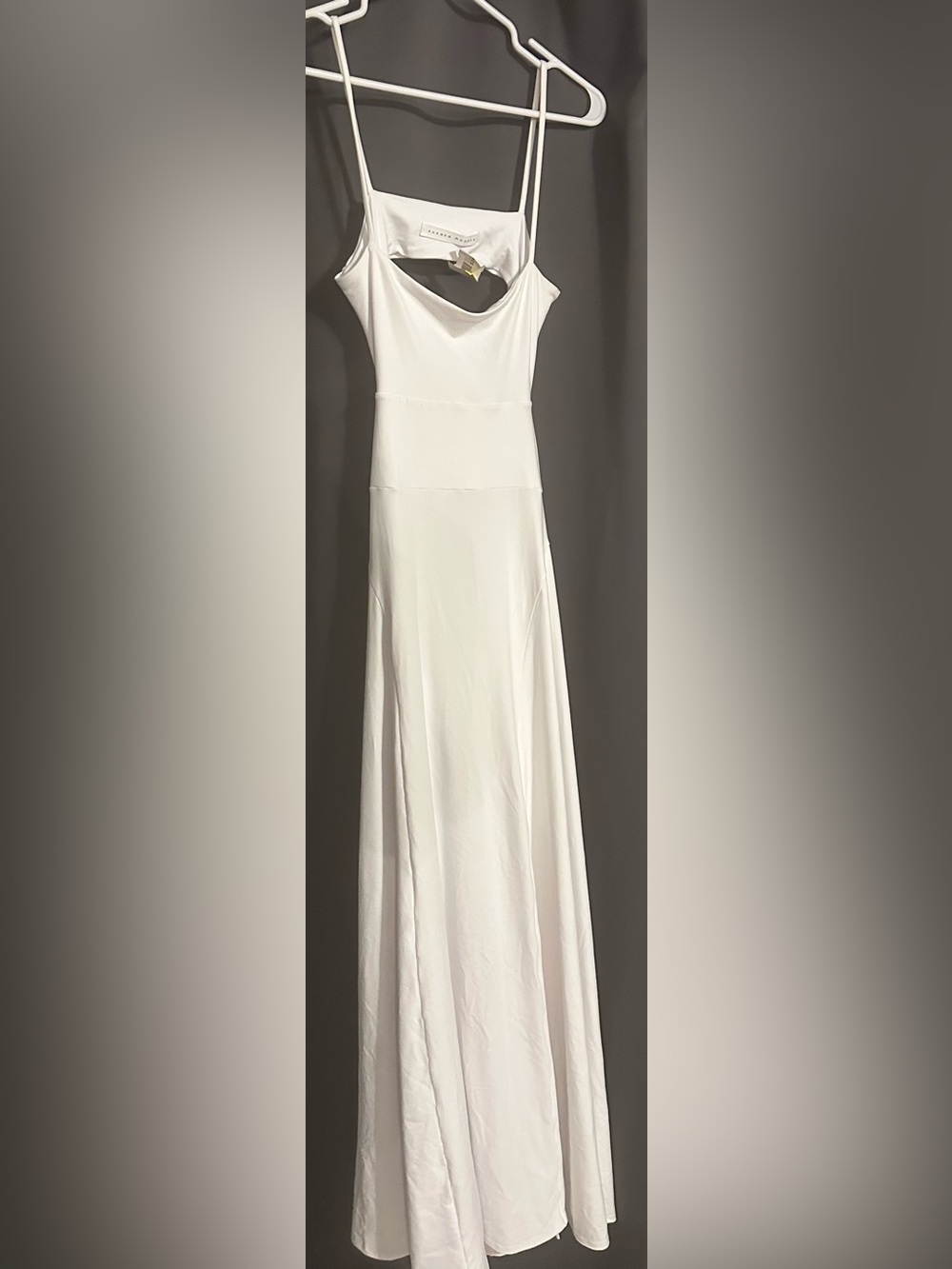 Susana Monaco cut out open string dress sugar / S